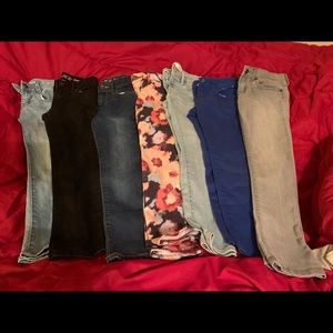 Little girl size 6 jeans